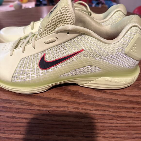 Nike Court Air Zoom Vapor 12.5 Hypersmash Hc Light Lemon Twist Tennis- HJ0549 main image 5